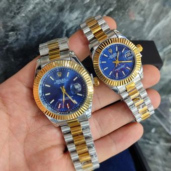 ساعت مردانه و زنانه رولکس با قفل تاجدار اصلی ‌ کیفیت A+++مدل 70912