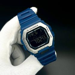 ساعت جیشاک GBD200 متالایز آبی