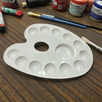 پالت رنگ مدل تخم مرغی