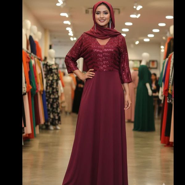 ماکسی مجلسی شیک زنانه یلدایی