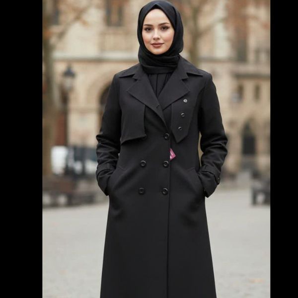 مانتو شیک دانشجویی بلند