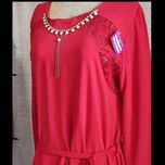 پیراهن حریرزنانه قرمز