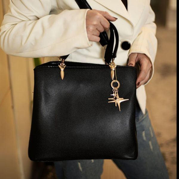 کیف دوشی دخترانه مجلسی چرم صنعتی | کیف زنانه شیک کد 1794