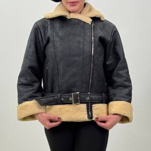 کت چرم بوفالو  دخترانه