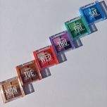 پالت سایه مینی روزهای هفته