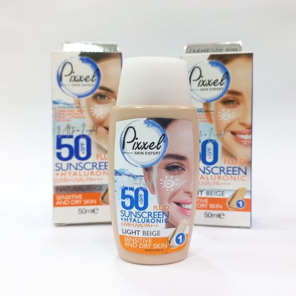 کرم ضد آفتاب رنگی پیکسل