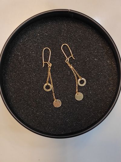 گوشواره مینیمال ( بدون اجرت)