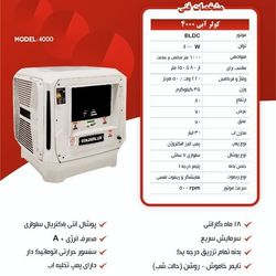 کولر پلیمری 4000هزار روبرو زن