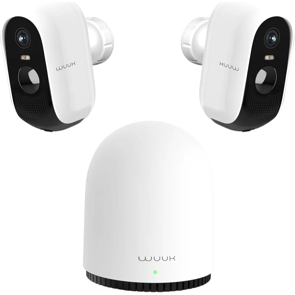 دوربین امنیتی بی‌سیم WUUK Indoor & Outdoor 2K اصلی