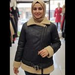 کت چرم بوفالو  دخترانه