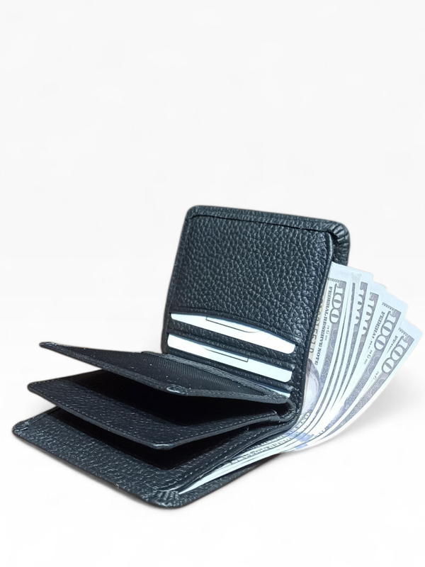 کیف پول جیبی مردانه چرم طبیعی مدل فرح