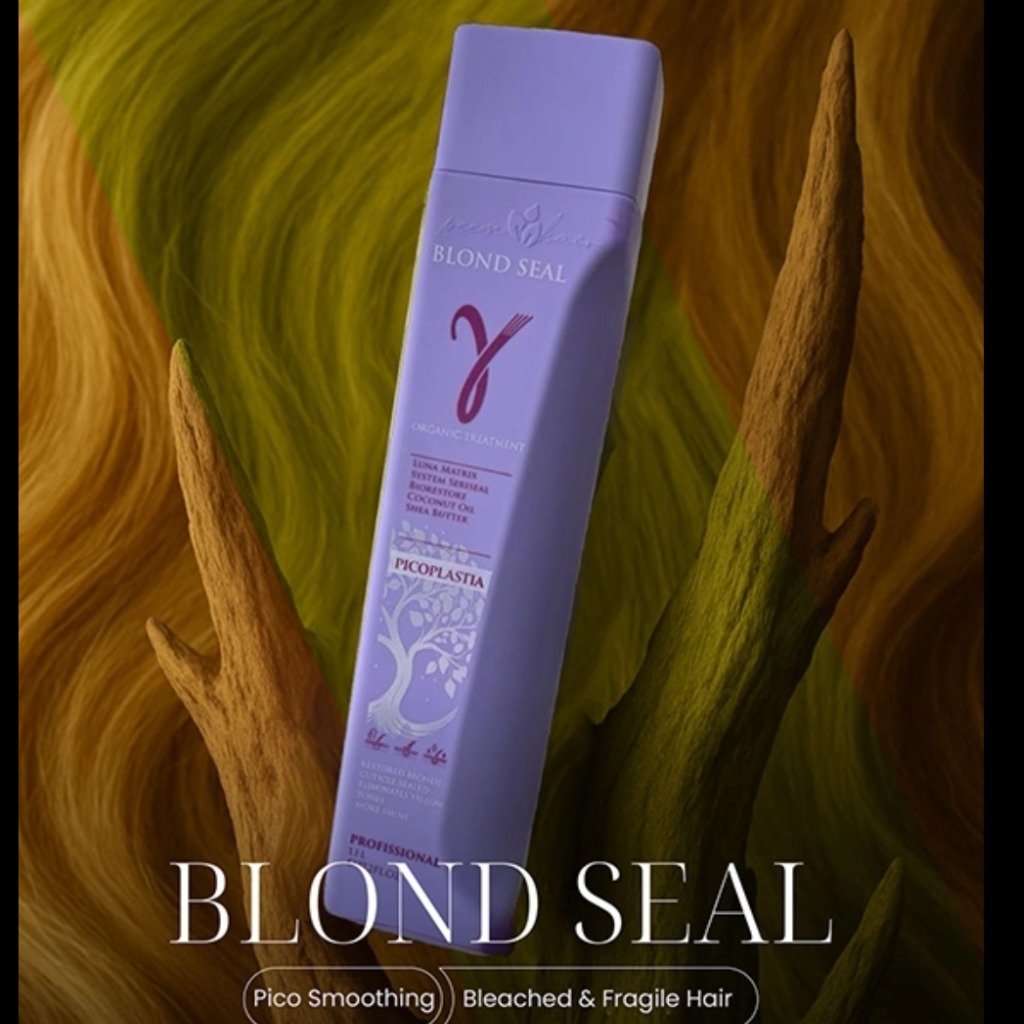 کراتین گیاهی بلوند سیل پیم هیر ( فروش به صورت میلی و پک کامل)