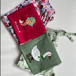 ست راحتی تیشرت شلوار فانتزی5