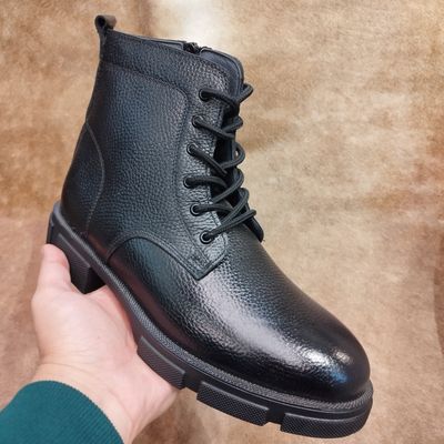 بوت تمام چرم بندی زیره رابر