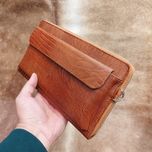 کیف پاسپورتی تمام چرم