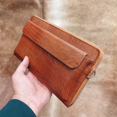 کیف پاسپورتی تمام چرم