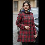 پالتو شیک دخترانه یقه گرد