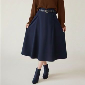 دامن بلند کرپ مازراتی دبل