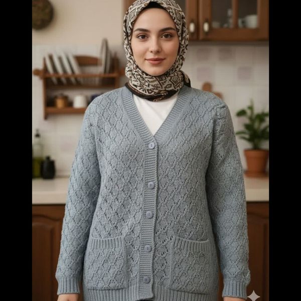 ژاکت شیک  زنانه دکمه دار