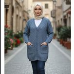 ژاکت زنانه شیک طرح لوزی