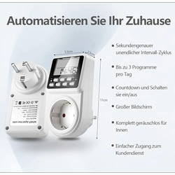 پریز تایمر دیجیتال Interval آمازون