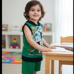 تاب کلاهدار شیک وشلوارک پسرانه