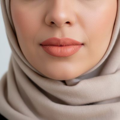 رژلب هلویی،نچرال و مات لطیف