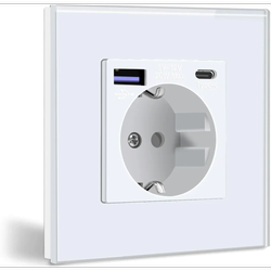 پریز برق BSEED Schuko با شارژر USB-C 20W آمازون