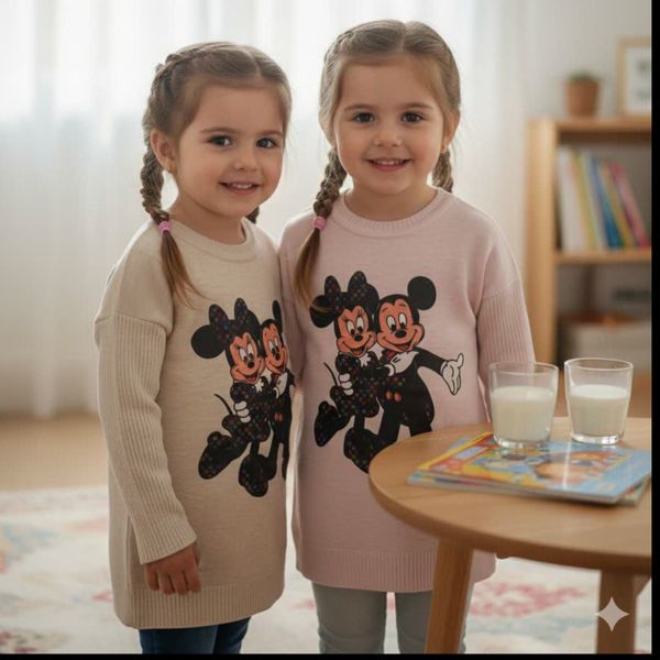 بافت شیک اسپرت اعلا باطرح میکی ومینی