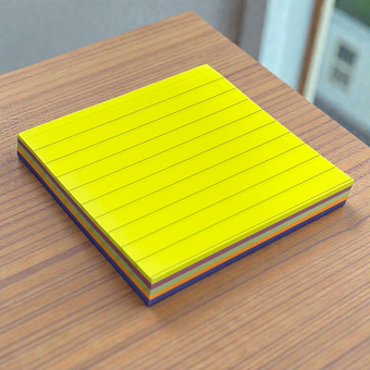 کاغذ یادداشت چسب دار (استیک نوت خط‌دار) 75 میلیمتر