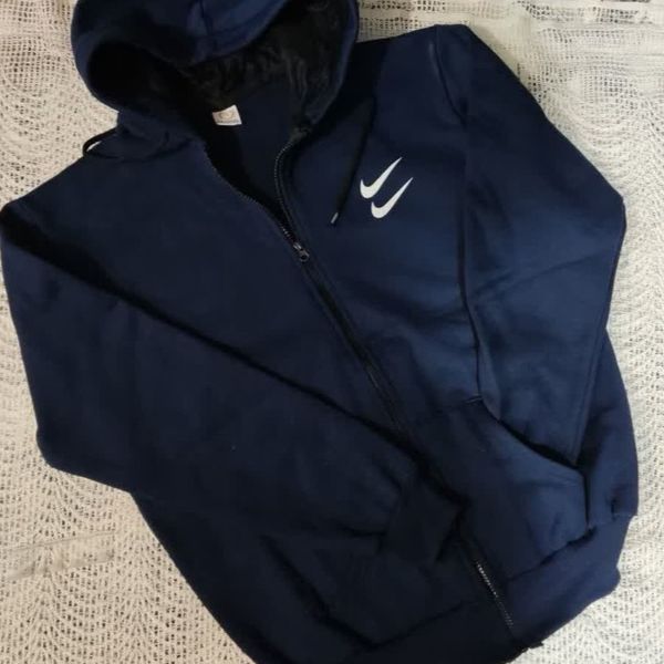 سویشرت مردانه شیک طرح  نایک سورمه ای