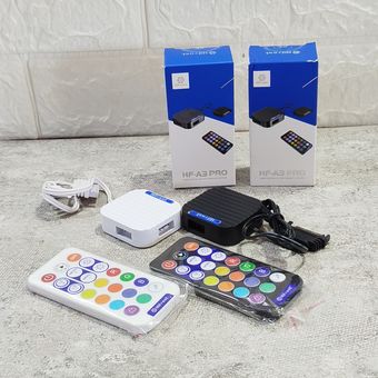 هاب کنترلر  ARGB  ( هاب فن )  مدل HF-A3 PRO  | دارای ریموت کنترل  | مشکی