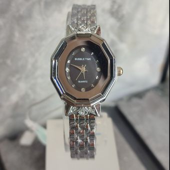 ساعت مچی زنانه شرکتی Babe time بند فول استیل قفل پروانه ای مدل 3258