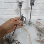 اسنوفر فلزی نقره ای مدل S01