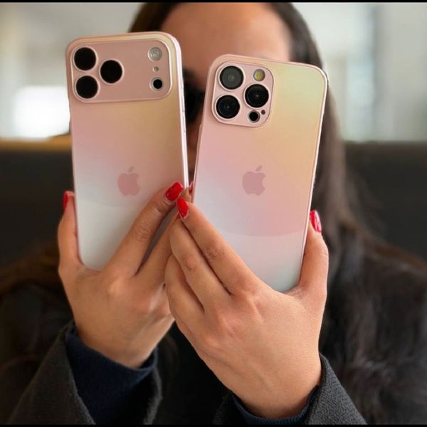 قاب کوارتز صورتی برای آیفون