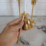 اسنوفر طلایی فلزی زنگوله ای مدل S03