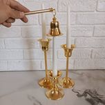 اسنوفر طلایی فلزی زنگوله ای مدل S03