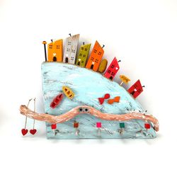 جاکلیدی دیواری چوبی مدل k176