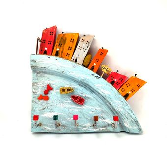 جاکلیدی دیواری چوبی مدل k177