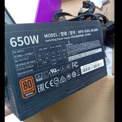 پاور کولرمستر coolermaster 650W |  استوک | پیچ پلمپ