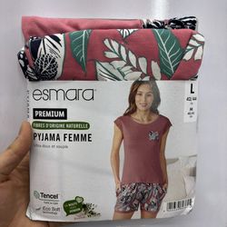ست تیشرت و شلوارک زنانه اسمارا کد EU4188