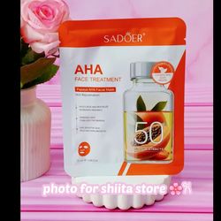 ماسک ورقه ای پاپایا و AHA سادور