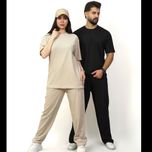 ست شلوار اسلش و تیشرت لش