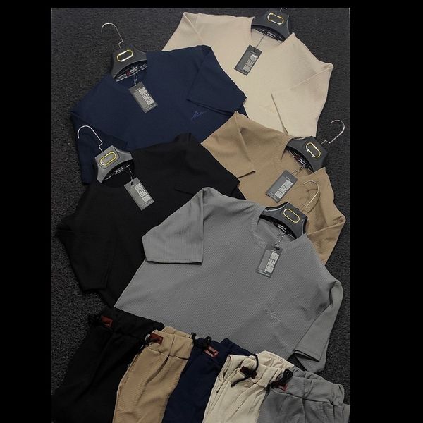 ست شلوار اسلش و تیشرت لش