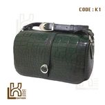 کیف زنانه چرم طبیعی (چرم طرح پوست ماری)