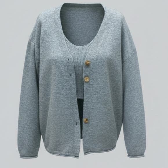 ژاکت با تاپ بافت