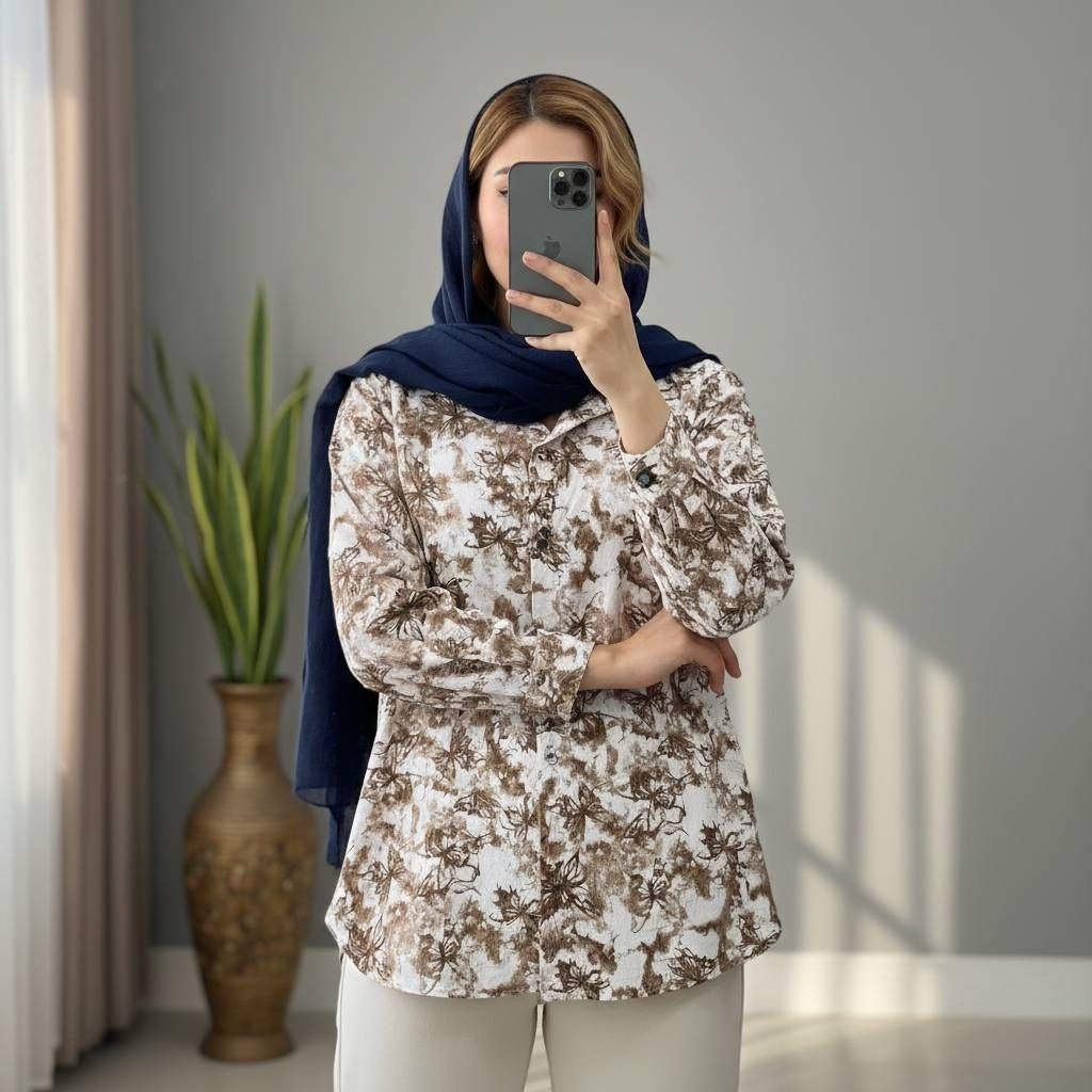 شومیز عیدانه پروانه