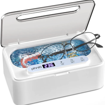 دستگاه شست‌وشوی اولتراسونیک جواهرات و لوازم ظریف phniti اصلی