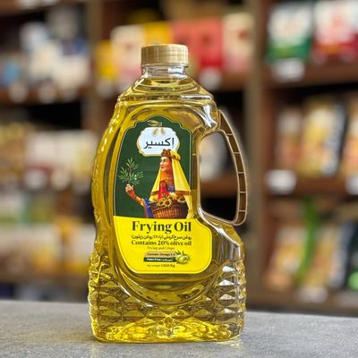 روغن سرخکردنی اکسیر 20 درصد روغن زیتون 1,620 میل