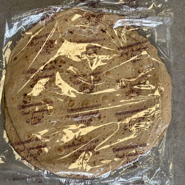 نان تافتون چهار غله خمیر ترش دونون ( ویژه شهر رشت )